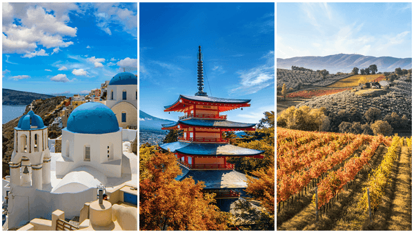 October is a magical time of year when temperatures cool down, crowds thin out, and popular travel destinations transform with the beauty of autumn or the last lingering warmth of summer. Whether you're looking for a relaxing beach getaway, a cultural city escape, or breathtaking natural landscapes, October is the perfect time to explore. Here are three of the best destinations for an unforgettable October vacation.

